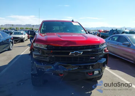 2021 Chevrolet Silverado 1500 4Wd Short Bed Lt Trail Boss z USA, uszkodzony, nr VIN 1GCPYFEL7MZ312105